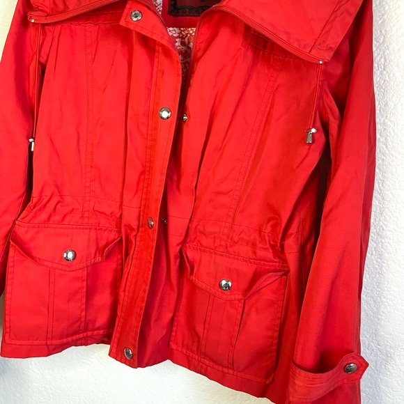 Guess Red Zip-Up Jacket - Picture 3 of 6